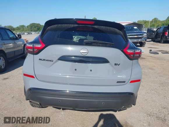 2023 Nissan Murano SV with VIN 5N1AZ2BJ5PC130761, listed as a IAAI auction lot 42055080 with 22,079 mi miles and . Bid and sale history available at DreamBid. Image 16.