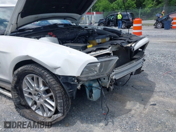 2013 Ford Mustang V6 with VIN 1ZVBP8AM6D5256735, listed as a IAAI auction lot 42322736 with 88,161 mi miles and . Bid and sale history available at DreamBid. Image 6.