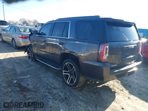 2017 GMC Yukon SLE with VIN 1GKS1AKC6HR343149, listed as a IAAI auction lot 41475728 with 102,508 mi miles. Bid and sale history available at carsss.com. Image 3.