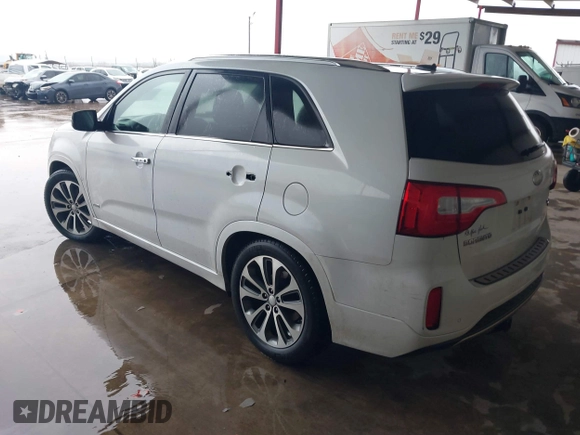 2014 Kia Sorento SX Limited with VIN 5XYKWDA70EG547281, listed as a IAAI auction lot 41555075 with 156,296 mi miles. Bid and sale history available at carsss.com. Image 3.