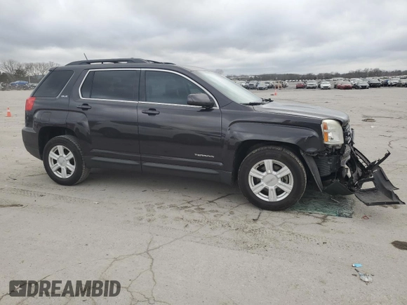 2016 GMC Terrain SLE with VIN 2GKFLNE37G6353584, listed as a Copart auction lot 44313935 with 60,725 mi miles and Salvage Title. Bid and sale history available at carsss.com. Image 4.