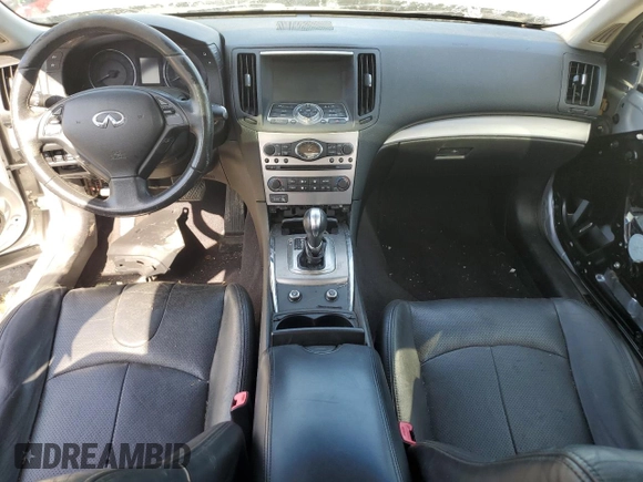 2013 Infiniti G37 Journey with VIN JN1CV6AP0DM720347, listed as a Copart auction lot 54224335 with Not provided miles and Salvage title. Bid and sale history available at DreamBid. Image 8.