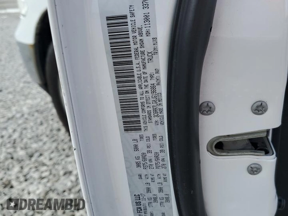 2018 Ram 1500 Big Horn with VIN 3C6RR7LG0JG196864, listed as a Copart auction lot 56141865 with 127,025 mi miles and Salvage title. Bid and sale history available at DreamBid. Image 12.
