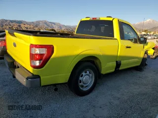 2022 Ford F-150 XL with VIN 1FTMF1CB8NKE01617, listed as a Copart auction lot 46501395 with 40,617 mi miles and Salvage Title. Bid and sale history available at carsss.com. Image 3.