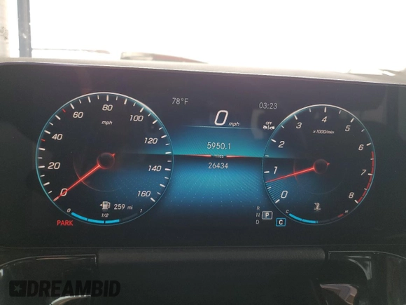 2023 Mercedes-Benz GLA 250 z VIN W1N4N4GB2PJ490245, wystawiony jako Copart lot #51284765 z przebiegiem 26 434 mil mil oraz Szkoda całkowita • Salvage title. Historia ofert i sprzedaży dostępna na DreamBid. Obrazek 9.