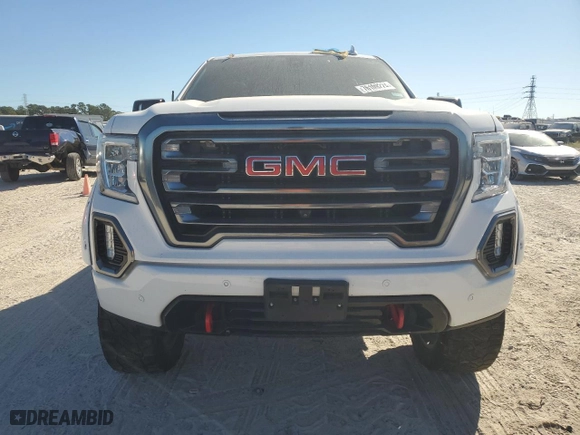 2022 GMC Sierra 1500 Limited AT4 with VIN 1GTP9EEL4NZ163676, listed as a Copart auction lot 76109224 with 55,694 mi miles and Salvage Title. Bid and sale history available at carsss.com. Image 5.