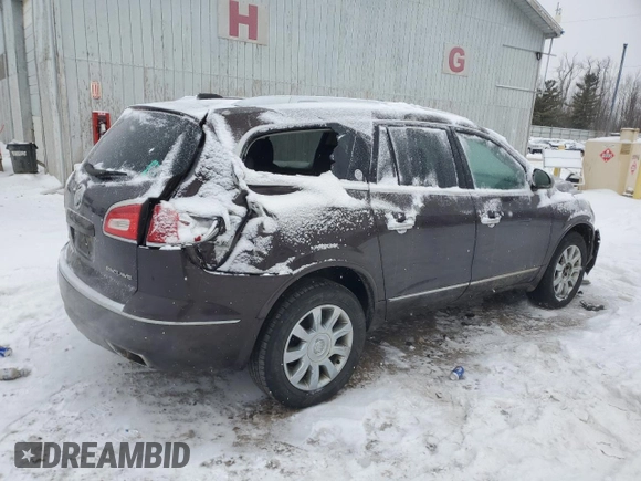 2017 Buick Enclave Leather with VIN 5GAKRBKD8HJ321768, listed as a Copart auction lot 42109925 with 146,497 mi miles and Clean Title. Bid and sale history available at DreamBid. Image 3.