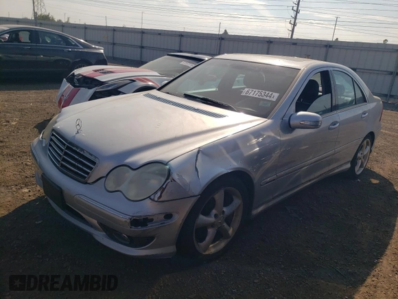 2006 Mercedes-Benz C 230 Sport z VIN WDBRF52H16F829265, wystawiony jako Copart lot #67175344 z przebiegiem 125 226 mil mil oraz Nie do naprawy • Non repairable. Historia ofert i sprzedaży dostępna na DreamBid. Obrazek 1.