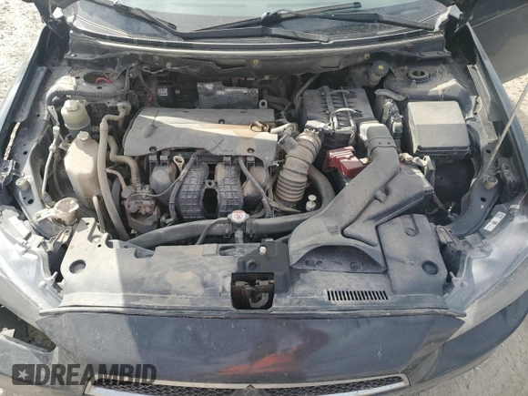 2015 Mitsubishi Lancer SE with VIN JA32V2FW5FU006555, listed as a Copart auction lot 46621185 with 143,087 mi miles and Salvage Title. Bid and sale history available at carsss.com. Image 11.