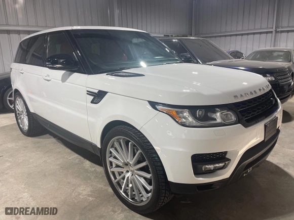 2014 Land Rover Range Rover Sport V8 Dynamic with VIN SALWR2EF3EA325907, listed as a Copart auction lot 41918145 with 107,656 mi miles and Clean Title. Bid and sale history available at carsss.com. Image 1.