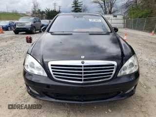 2008 Mercedes-Benz S-Class 5.5L V8 with VIN WDDNG86X98A188968, listed as a Copart auction lot 54815655 with 187,815 mi miles and Clean Title. Bid and sale history available at carsss.com. Image 5.