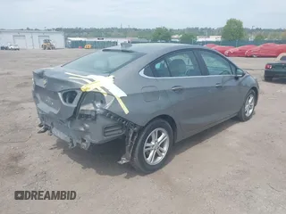 2017 Chevrolet Cruze LT with VIN 1G1BE5SMXH7131665, listed as a IAAI auction lot 42124633 with 95,192 mi miles and . Bid and sale history available at DreamBid. Image 4.