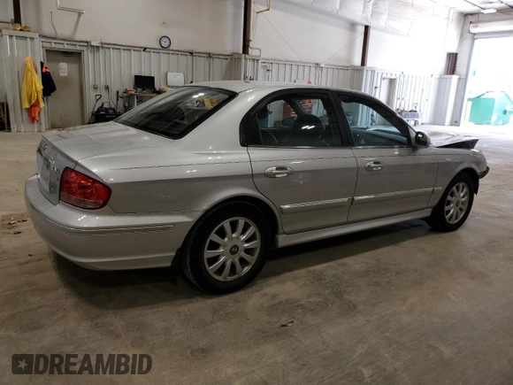 2003 Hyundai Sonata GLS with VIN KMHWF35H63A897263, listed as a Copart auction lot 52304565 with 112,708 mi miles and Non Repairable. Bid and sale history available at carsss.com. Image 3.