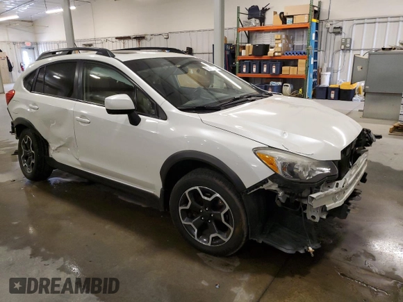 2014 Subaru Crosstrek Premium with VIN JF2GPAVC2E8331885, listed as a Copart auction lot 59390665 with 113,530 mi miles and Salvage title. Bid and sale history available at DreamBid. Image 4.