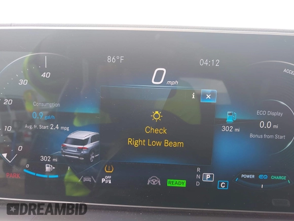 2021 Mercedes-Benz GLE 450 with VIN 4JGFB5KE6MA449902, listed as a IAAI auction lot 41933590 with 40,459 mi miles and . Bid and sale history available at DreamBid. Image 7.