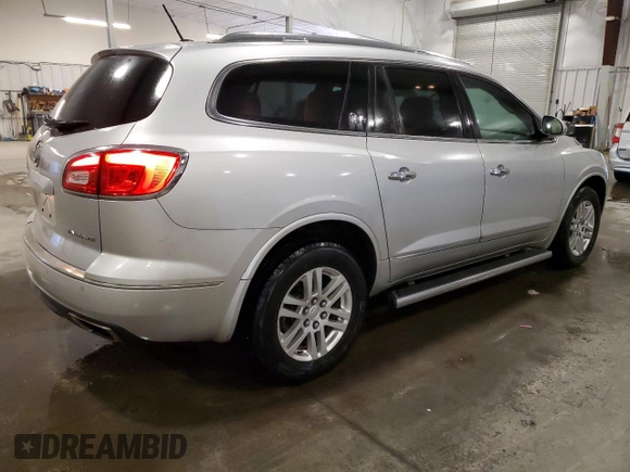 2014 Buick Enclave Convenience with VIN 5GAKRAKD1EJ190558, listed as a Copart auction lot 88261145 with 171,442 mi miles and Salvage Title. Bid and sale history available at carsss.com. Image 3.
