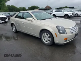 2007 Cadillac CTS with VIN 1G6DP577970102682, listed as a Copart auction lot 60514364 with 103,008 mi miles and Salvage Title. Bid and sale history available at carsss.com. Image 4.