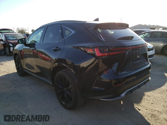 2022 Lexus NX with VIN 2T2KGCEZ9NC009611, listed as a Copart auction lot 38765473 with 109 mi miles. Bid and sale history available at carsss.com. Image 2.