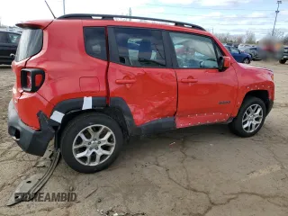 2017 Jeep Renegade Latitude with VIN ZACCJBBB1HPF30410, listed as a Copart auction lot 52881105 with 139,517 mi miles and Clean Title. Bid and sale history available at carsss.com. Image 3.