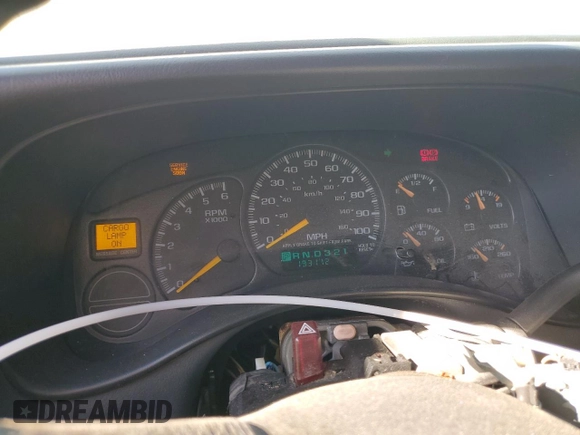 2000 GMC New Sierra 1500 SLE with VIN 2GTEK19T8Y1201261, listed as a Copart auction lot 80278544 with 193,112 mi miles and Salvage Title. Bid and sale history available at carsss.com. Image 9.