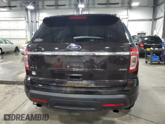 2013 Ford Explorer XLT with VIN 1FM5K8D84DGB60227, listed as a Copart auction lot 52698285 with 133,871 mi miles and Salvage Title. Bid and sale history available at DreamBid. Image 6.