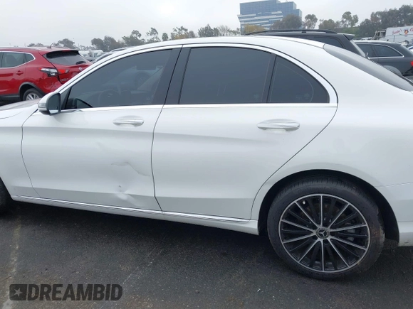 2021 Mercedes-Benz C 300 with VIN W1KWF8DB0MR648738, listed as a IAAI auction lot 41489947 with 26,252 mi miles and . Bid and sale history available at carsss.com. Image 14.