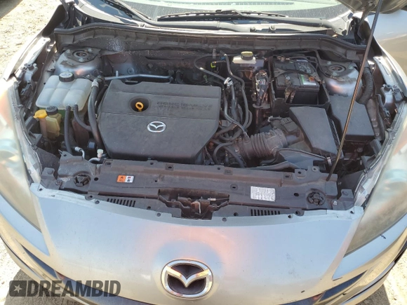 2010 Mazda 3 S Sport with VIN JM1BL1H66A1343180, listed as a Copart auction lot 53131645 with 162,256 mi miles and Salvage title. Bid and sale history available at DreamBid. Image 11.