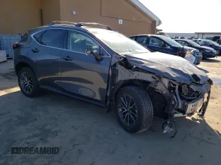 2023 Lexus NX with VIN 2T2GKCEZ8PC014161, listed as a Copart auction lot 79668094 with 17,630 mi miles and Salvage Title. Bid and sale history available at carsss.com. Image 4.