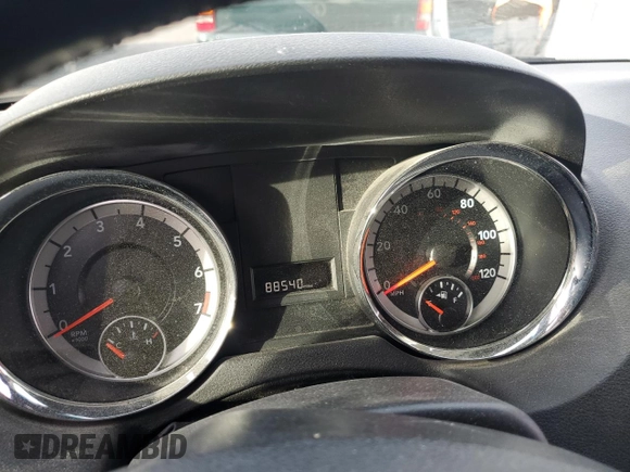 2017 Dodge Grand Caravan SXT with VIN 2C4RDGCG6HR761257, listed as a Copart auction lot 43069225 with 88,540 mi miles and Salvage Title. Bid and sale history available at DreamBid. Image 9.