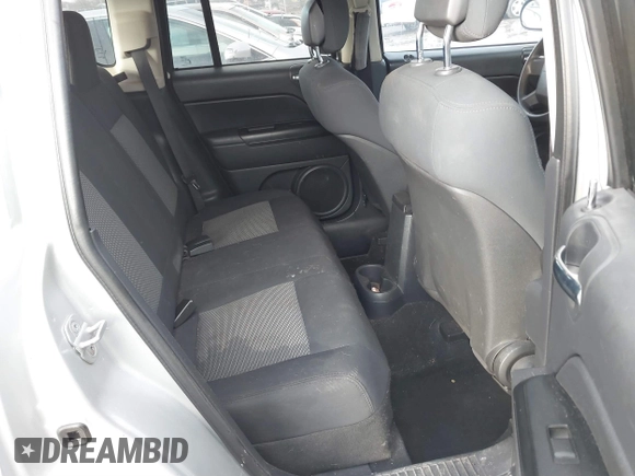 2010 Jeep Compass Sport with VIN 1J4NF4FB3AD589361, listed as a IAAI auction lot 41449412 with 127,807 mi miles. Bid and sale history available at carsss.com. Image 8.