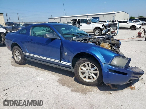 2009 Ford Mustang with VIN 1ZVHT80N095104926, listed as a Copart auction lot 54196705 with 161,252 mi miles and Salvage title. Bid and sale history available at DreamBid. Image 4.
