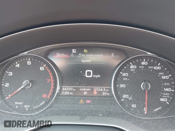 2023 Audi Q5 S line Premium with VIN WA1GAAFY5P2012863, listed as a IAAI auction lot 42416439 with 64,707 mi miles and . Bid and sale history available at DreamBid. Image 7.
