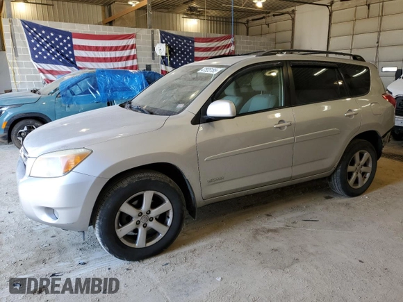 2008 Toyota RAV4 Ltd with VIN JTMBK31V285058897, listed as a Copart auction lot 47585155 with 161,141 mi miles and Clean Title. Bid and sale history available at carsss.com. Image 1.