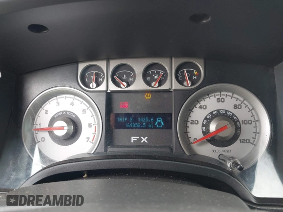 2010 Ford F-150 XL with VIN 1FTFX1EV2AFD40281, listed as a IAAI auction lot 42131196 with 169,058 mi miles. Bid and sale history available at carsss.com. Image 7.