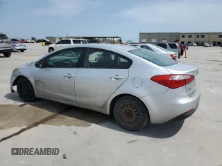 2016 Kia Forte LX with VIN KNAFK4A64G5493352, listed as a Copart auction lot 52154635 with 163,285 mi miles and Salvage Title. Bid and sale history available at carsss.com. Image 2.