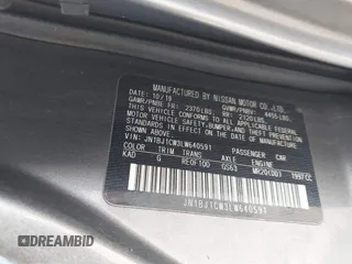 2020 Nissan Rogue S z VIN JN1BJ1CW3LW640591, wystawiony jako IAAI lot #42278280 z przebiegiem 127 003 mil mil oraz . Historia ofert i sprzedaży dostępna na DreamBid. Obrazek 9.