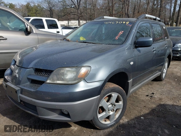 2003 Mitsubishi Outlander XLS with VIN JA4LX41G43U091082, listed as a IAAI auction lot 41463088 with 232,244 mi miles. Bid and sale history available at carsss.com. Image 2.