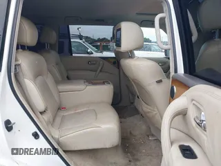 2011 Infiniti QX56 7-passenger with VIN JN8AZ2NF6B9503120, listed as a IAAI auction lot 40366429 with 197,571 mi miles and . Bid and sale history available at DreamBid. Image 8.