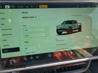 2022 Rivian R1T Adventure z VIN 7FCTGAAA0NN010103, wystawiony jako Copart lot #53312035 z przebiegiem 48 333 mil mil oraz Szkody całkowita. Historia ofert i sprzedaży dostępna na DreamBid. Obrazek 9.