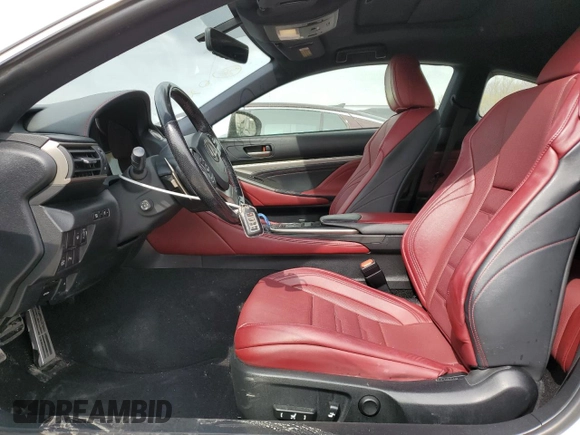 2016 Lexus RC 350 F Sport z VIN JTHSE5BC5G5006614, wystawiony jako Copart lot #54055445 z przebiegiem 141 229 mil mil oraz Czysty tytuł • Clean title. Historia ofert i sprzedaży dostępna na DreamBid. Obrazek 7.