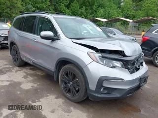 2021 Honda Pilot Special Edition with VIN 5FNYF6H28MB066328, listed as a IAAI auction lot 42231908 with 44,099 mi miles and . Bid and sale history available at DreamBid. Image 1.
