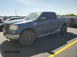 2005 Ford F-150 XLT с VIN 1FTPX14555FB49966, выставлен на аукционе Copart как лот 59385175 с пробегом 128 666 миль миль и Списание • Salvage title. История ставок и продаж доступна на DreamBid. Изображение 1.