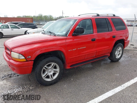 2000 Dodge Durango with VIN 1B4HS28Z4YF259625, listed as a IAAI auction lot 41943023 with 265,275 mi miles and . Bid and sale history available at DreamBid. Image 2.