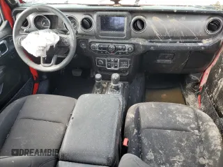 2023 Jeep Wrangler Willys with VIN 1C4HJXDN9PW509722, listed as a Copart auction lot 53980855 with 29,935 mi miles and Salvage title. Bid and sale history available at DreamBid. Image 8.
