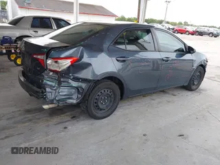 2016 Toyota Corolla L with VIN 2T1BURHE0GC643966, listed as a IAAI auction lot 42418987 with 135,766 mi miles and . Bid and sale history available at DreamBid. Image 4.