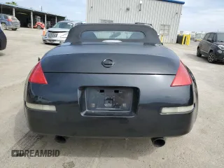 2006 Nissan 350Z Touring with VIN JN1AZ36A96M457034, listed as a Copart auction lot 53191625 with 134,572 mi miles and Salvage Title. Bid and sale history available at carsss.com. Image 6.