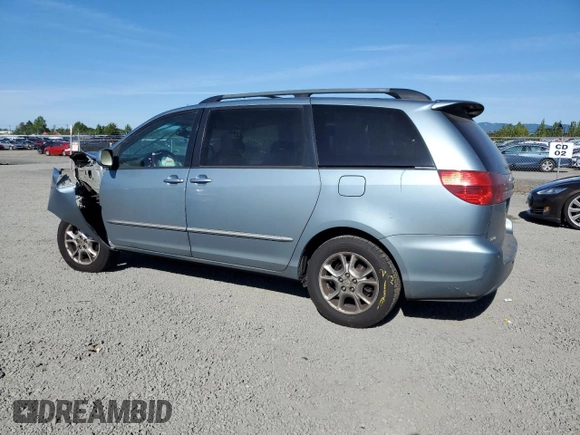 2005 Toyota Sienna XLE with VIN 5TDZA22C65S327420, listed as a Copart auction lot 55934275 with 174,155 mi miles and Salvage title. Bid and sale history available at DreamBid. Image 2.