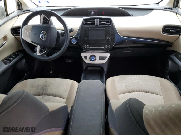 2017 Toyota Prius Two with VIN JTDKBRFU1H3563814, listed as a Copart auction lot 51795855 with 73,752 mi miles and Salvage Title. Bid and sale history available at carsss.com. Image 8.