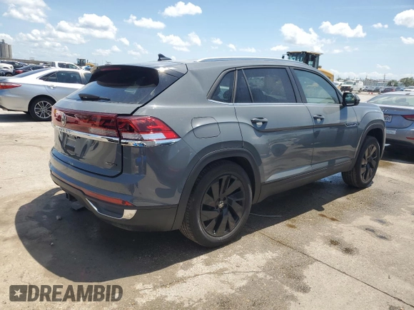 2025 Volkswagen Atlas SE z VIN 1V2KE2CA4SC203130, wystawiony jako Copart lot #54195835 z przebiegiem 20 mil mil oraz Szkoda całkowita • Salvage title. Historia ofert i sprzedaży dostępna na DreamBid. Obrazek 3.