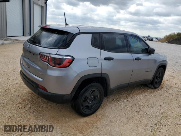 2018 Jeep Compass Sport z VIN 3C4NJCABXJT226961, wystawiony jako Copart lot #72119874 z przebiegiem 70 210 mil mil oraz Czysty tytuł • Clean title. Historia ofert i sprzedaży dostępna na DreamBid. Obrazek 3.